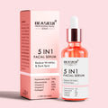 NEW Skin Serum Private Label 5 in 1 Niacinamide Whitening Vitamin C Anti-aging Vitamin-E Anti-acne HA Hydrating Face Serum