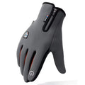 New Design Cold Weather Thermal Men Custom Windproof Thicken Soft Winter Warm Gloves