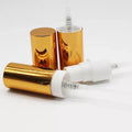 18/410 White Mist Sprayer with Gold/silver Aluminum Triangel Cap