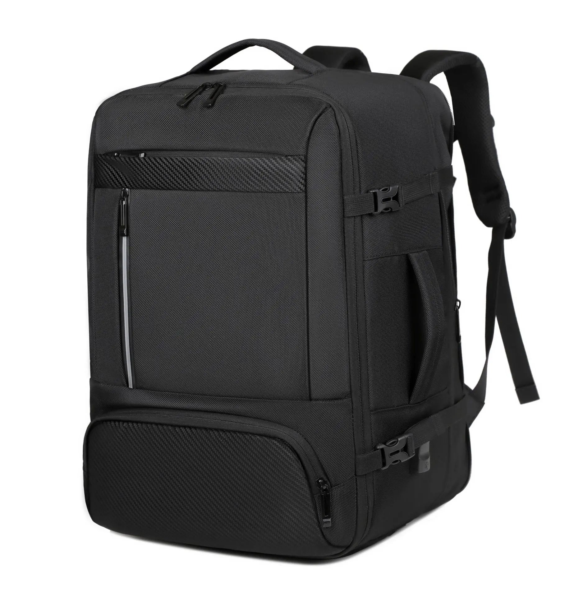 Customizable Business Travel Backpack Oversized Carry-On Bag Waterproof Oxford Expandable Backpack Laptop Backpack