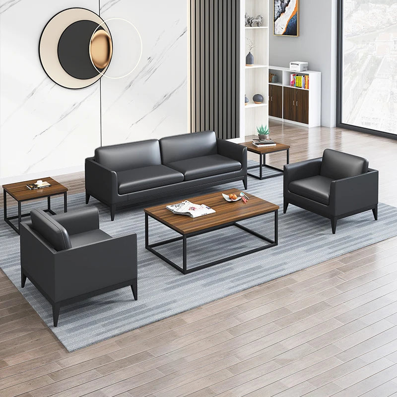Ceo Office Executive 2 Seater Modern Extendable Sofa Set Furniture