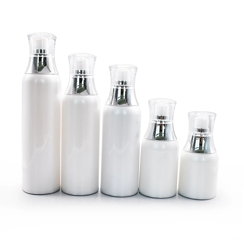 Factory Direct Sale Airless ABS Cosmetic Bottle Pump Sprayer Plastic 30ml 50ml for Face Cream Skin Care Serum & Lotion