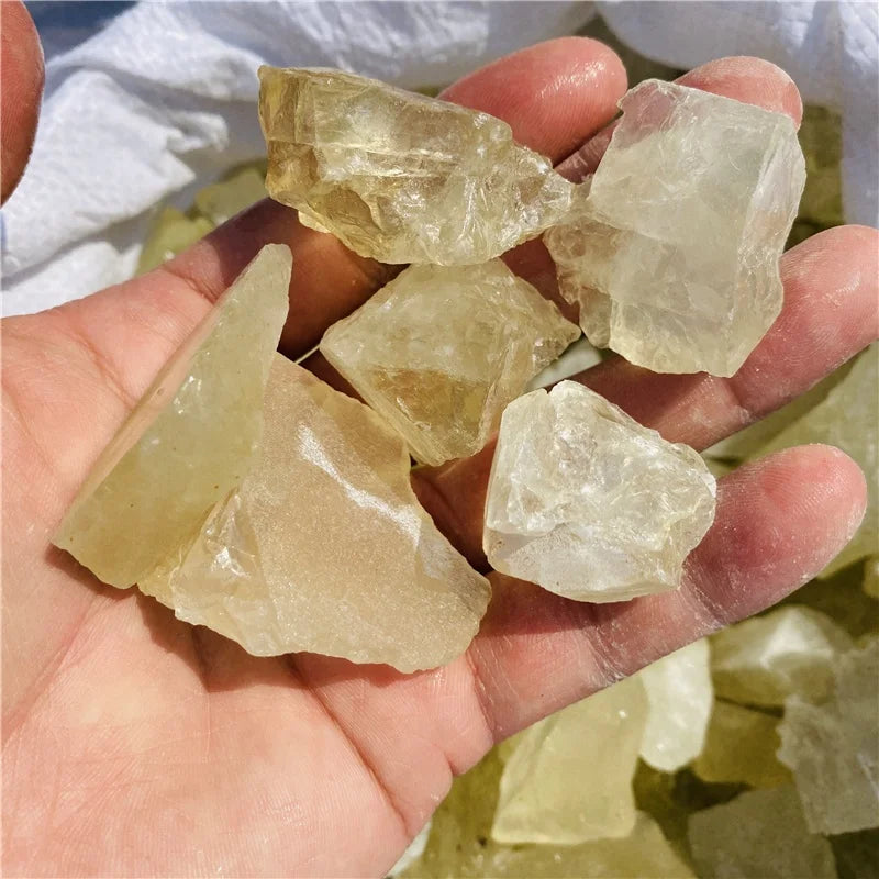 Wholesale Natural Raw Citrine Stone Rough Yellow Quartz Crystal Stones