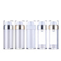 Refillable Plastic Acrylic PS 30ml 50ml Double Wall Cosmetics Resistant Luxury Airless Pump Bottle Skincare Cream Serum