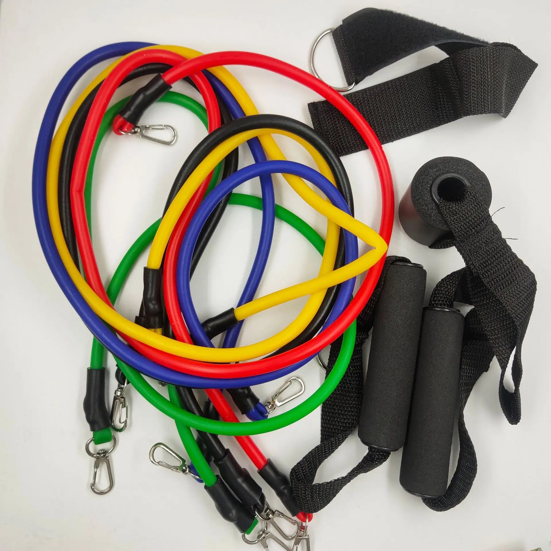 Custom Resistance Bands Training Gym Pull up Assisted Band Workout Exercise 11 Pcs Bands