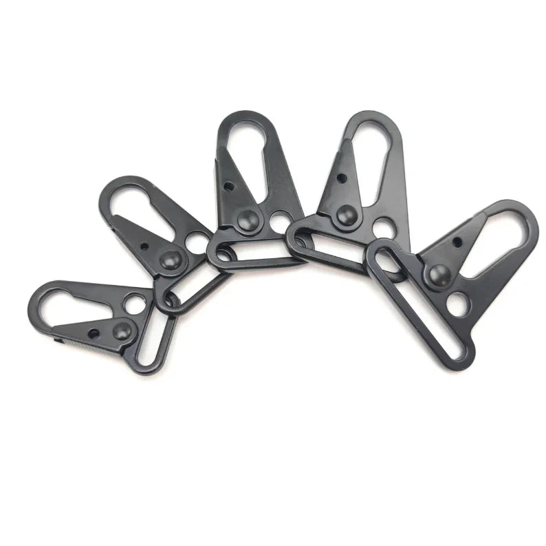 20/22/25/32/38mm Zinc Alloy Olecranon Snap Hook Backpack Webbing Belt Hook Metal Sling Clip Clasp Carabiner