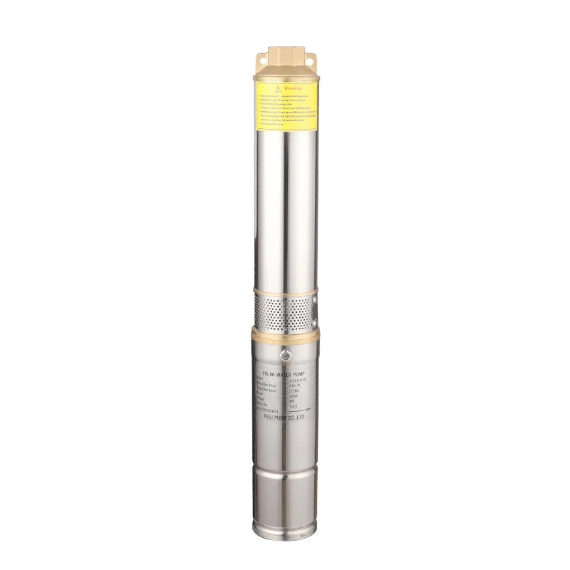 DC Solar Water Pump Deep Well Stainless Steel Submersible Pump 200w-1500w for Agriculture and Aquaculture