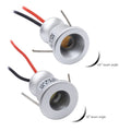 1W DC12V IP65 Mini LED Spot Light Thumb Spotlight Lamp Cabinet Ceiling Round Recessed Scoop LED Downlight Fixture for Project