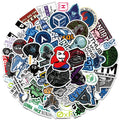 50Pcs/set New Hacker Programming Graffiti Stickers Luggage Notebook Guitar Skateboard DIY Waterproof Stickers