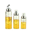 Top Grade 200ml 300ml 500ml Sealed Glass Oil Bottle With Lid for Oil Fruit Vinegar Sauce