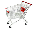 Factory Direct Popular 80L Supermarket Shopping Trolley Zinc Plated Professional Style at an Unbeatable Price