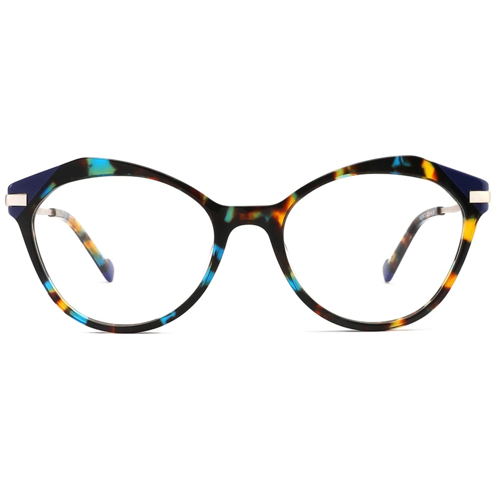 High Quality Unique Acetate Optical Wholesale Handmade Solid Fashionable Unisex CE Certified Glasses Eyewear Eyeglasses Frames