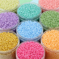 New Models 20g/bag 3mm 4mm Multi-color Loose Round Glass Seed Beads CJ Brand for Bracelet Making