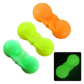 WEIHE Carp Fishing Green Plastic Rod Bells Ring Double Fishing Alarm Bell