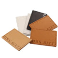 WP Customized Fashion Embossed Debossed Printed Clothing Garment Jeans Label Leather Patch