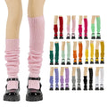 Wholesale Colored Loose Knitted Slouchy Slouch Socks Extra Long Stacked Scrunchy Socks for Women