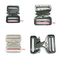 Custom Color Belt Tactical Men's Belt Zinc Alloy Quick Release Metal  Buckles