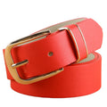 2020 Hot Sales Factory Wholesale Fashion Woman Plain Belt Custom logo 100% Pu Leather Lady Belts