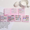 Anti-allergic Crystal Simple Ear Studs Rhinestones Jewelry Sets Stud Earrings for Women