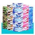 Custom Printed logo Seamless Multi-function Headwear Cycling Tube Bandana Face Cover Buffs Scarf Neck Gaiter for Outdoor Sports