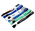 Custom Sublimation Polyester Festival Wristbands Personalized Fabric Wristbands with Logo Manufacturer