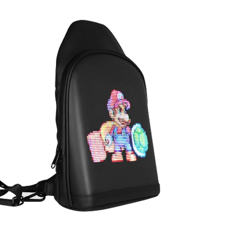 The New LED Can Edit a Variety of Different Pattern Satchels and App Is Connected to the Editable Pattern Satchel
