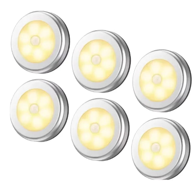 Simple and Intelligent Human Body Sensor Light LED Sensor Bedside Corridor  Bedroom Cabinet Sensor Night Light