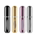 Perfume Spray Bottle 5ml Travel Pocket Parfum Gift Reusable Empty Mini Bottom Refillable Aluminum Atomizer