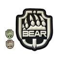 Bear Claw 3D PVC Rubber Tactical Sew-On Appliqued Escape Tarkov Game Badge Clothes Backpack Decorative Belt Hook Soft Patch