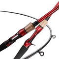 HSD High Carbon Fishing Rod 1.98m to 2.44m Casting Rods 2-Section Fishing Rod for Various Fishes for Fishing Enthusiasts