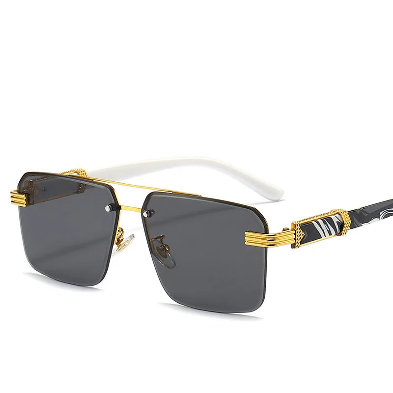 GWTNN OEM Gafas De Sol Media Monura Half Frame Fashion 2024 Sunglasses Lenses