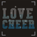Wholesale Rhinestone Iron on Transfers for Shirts Hoodies Cheerleading Gymnastics Practice Wear Custom Team Logos Bling Motif