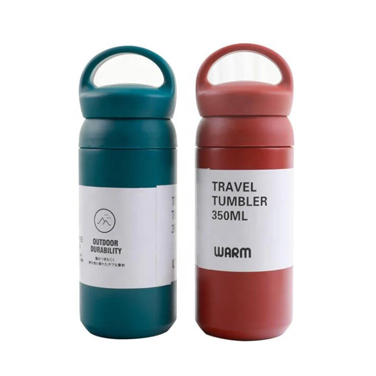 [J500A]Promotional Double Walled Kinto Tumbler Mug Coffee Cup Flask Stainless Steel Insulated Japanese Style Thermos With Handle