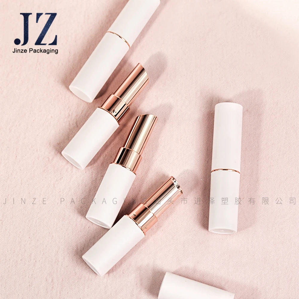 Jinze Ready to Ship Lipstick Tube Custom Design 11.1mm Direct Filling Without Mold Lip Balm Container