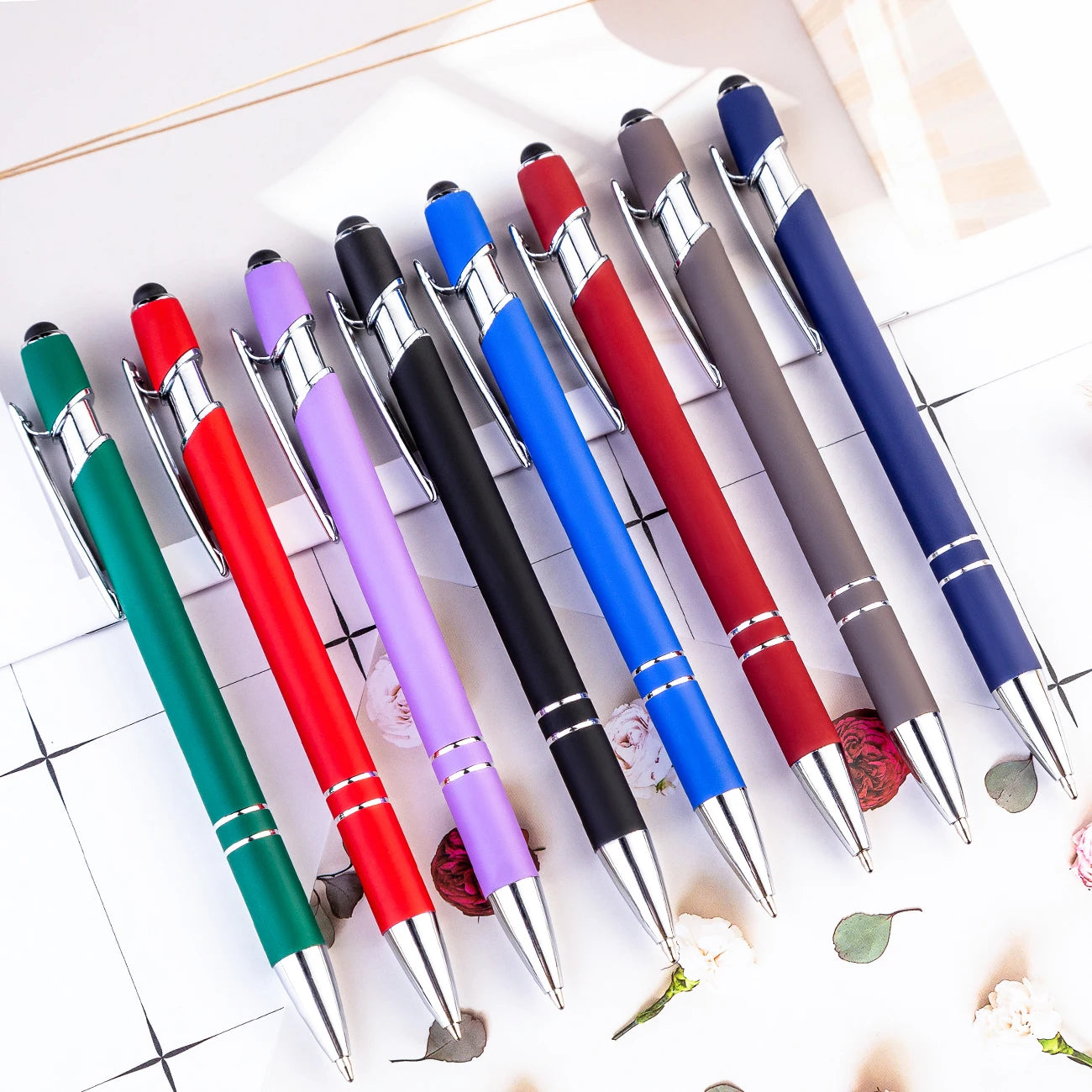 Customized Business Ballpoint Pen Personalized Logo Printing Cheap Price OEM Promotion Pens Popular Customized Print Pens