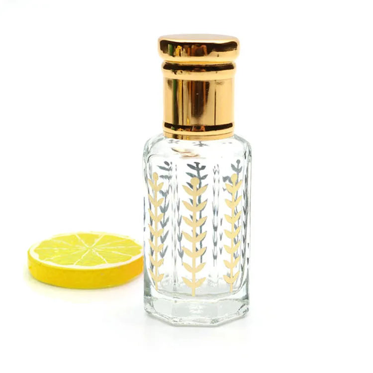 Wholesale 3ml 6ml 12ml Empty Luxury Fancy Arabian Empty Oud Glass Attar Bottles Roll on Tola Bottle for Oud MegaBDM