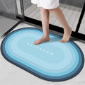 Diatom Mud Bathroom Rug Super Absorbent Floor Mat Quick-Drying Non-Slip Nordic Style Natural Rubber Door Mat Bathmat Rugs