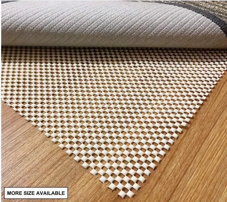 PVC Mesh for Window Curtain Coated Mesh Pvc Plastic Net /Hard Surface Carpet Non slip Rug Pad Mat Pvc Foam Rug Underlay