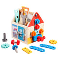 Wholesale Nut Disassembly Combination Wooden Children Creative Toys Building Block Sets Factory Direct Sale Kids Boys Girls Ages