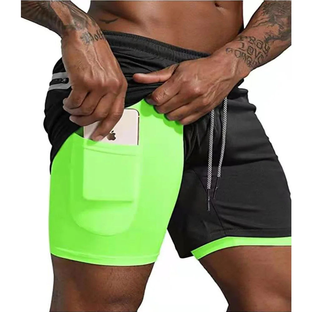 Wholesale Mens Quick Dry Pockets Shorts Running Gym Sweat Shorts