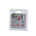 3 Colors Archery Compound Bow Peep Sight 37/45 Degree Aluminum Peep Black Versatile Peep Shooting Hunting Apertures Kit