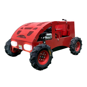 High Efficiency 4-Stroke Industrial Gasoline Remote Control Lawn Mower/Newest Grass Cutter Machine Lawn Tractor