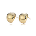 E006 Nickel-Free 18K Gold Plated Copper Jewelry Accessories Pass REACH for Making Studs Earrings 2pcs/Lot