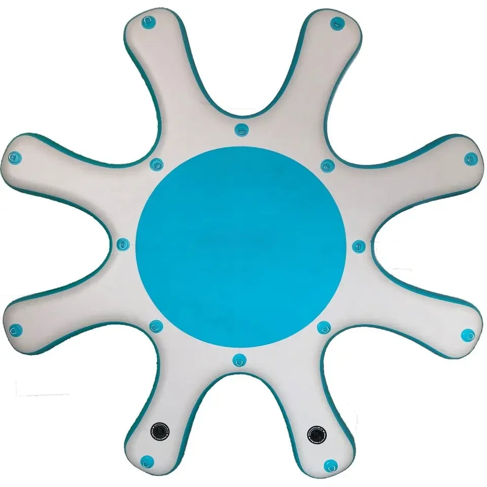 Inflatable Yoga Floating Dock Custom sup Yoga Platform