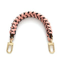 KZ Fashion Custom Handmade Luxury Ladies Braided Handbag Strap for Bag Handles Shoulder Leather Bag Strap