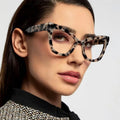 Top Tr90 Anti Blue to Block Light Computer Glasses Round Eyeglasses for Myopia