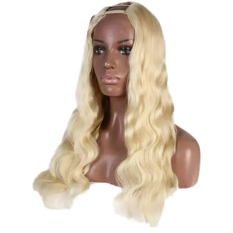 Honey Blonde Transparent HD for Lace Front Remy Human Hair Pre Plucked Baby Hair Body Wave Wig