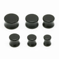 Huiying 8mm Ear Plugs Piercing Natural Black Wooden Ear Expander Wood Plugs Jewelry MegaBDM