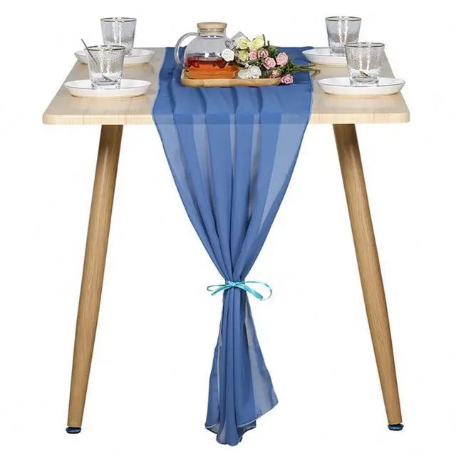 Best Seller New Arrival Colorful Cheesecloth Table Runner