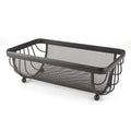 Steel Wire Fruits Holder Storage Rack Countertop Snacks Fruit Basket Stand